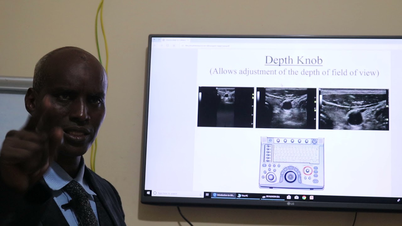 Ultrasound knobology somali