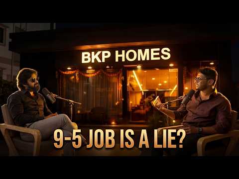 9-5 Job vasthe life set aa? 🤔 | Telugu Podcast | BKP Bhanu Pasula