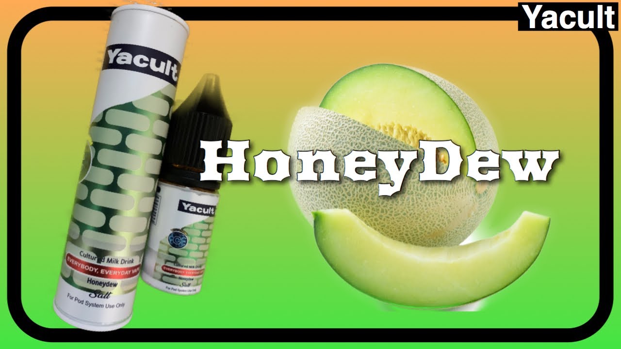 MALAYSIA SALT NIC JUICE EJUICE MALAYSIA YACULT HONEYDEW YouTube