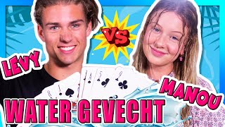 LEVY JANSEN VS MANOU | WATER GEVECHT