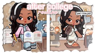 ₊⊹📓 *aesthetic* after college routine - gameworld roleplay