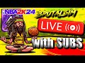 CHILL  WEEKEND VIBES RUNNING WITH SUBS HAVING FUN & THEY HATE IT | ROAD TO 200K - NBA 2K24