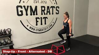 Step-Up - Front - Alternated - DB | GRF Exercise Database