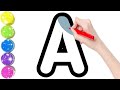 Learn to Draw the Alphabet A-Z: Easy &amp; Fun for Beginners! Writing Capital letters Alphabet