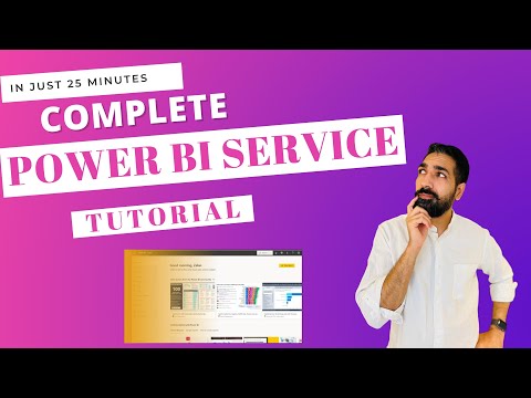 What is Power BI Service? How to use Power BI Service? | Power BI Service  Tutorial | Power BI | 4K