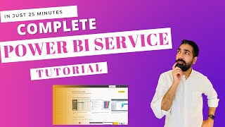 What is Power BI Service? How to use Power BI Service? | Power BI Service  Tutorial | Power BI | 4K