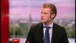 Chris Bates Apprentice Runner up 2010 on BBC Breakfast 20.12.10