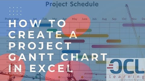 How to Create a Gantt Chart with Excel IF AND Functions