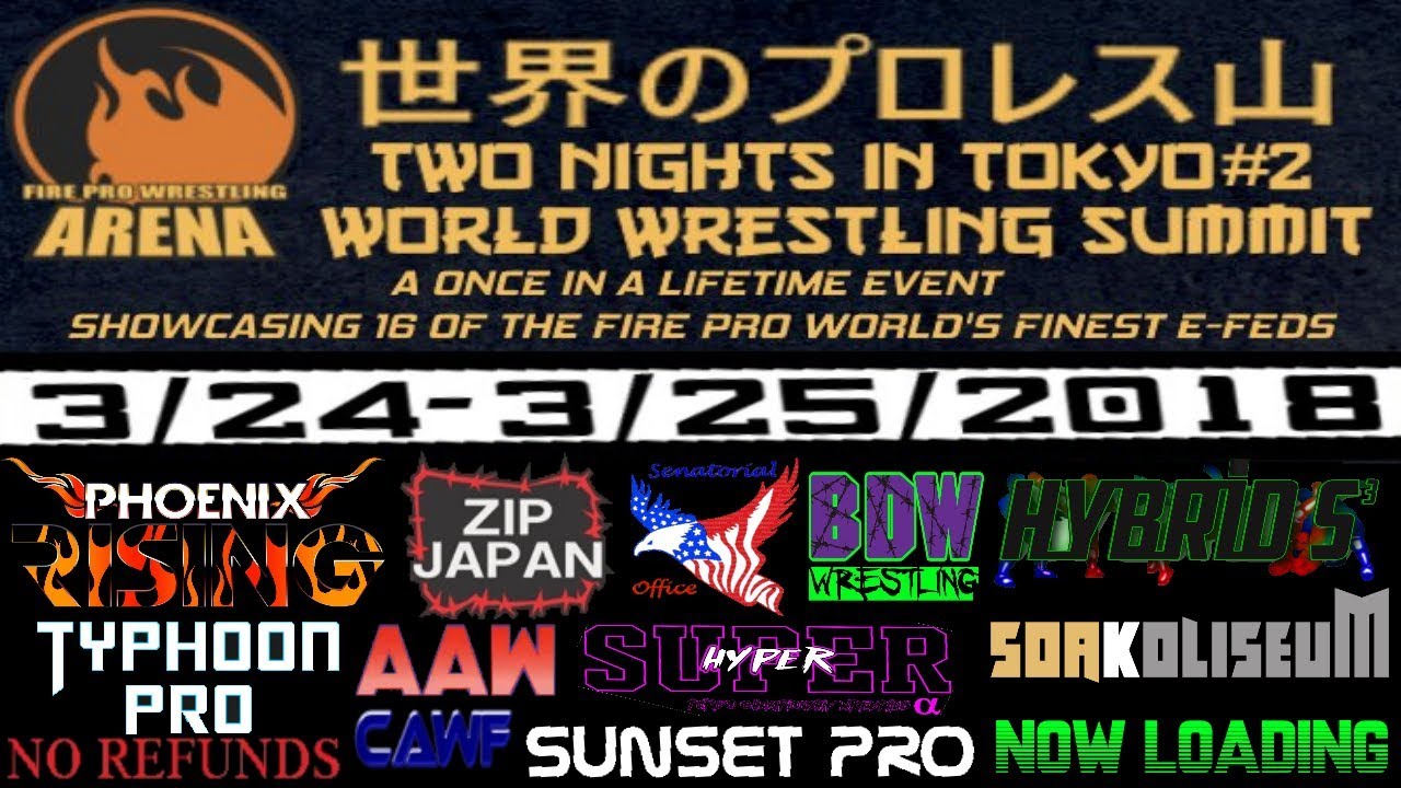 BDW + FPWA PRESENT: Two Nights in Tokyo #2: World Wrestling Summit Night 2