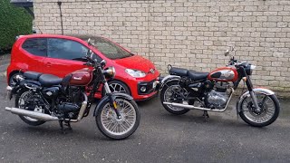 Royal Enfield Classic 350 vs. Benelli Imperiale 400, will they start?!