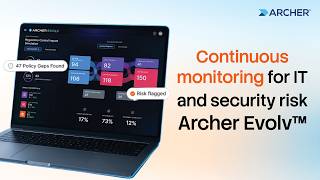 Continuous monitoring for IT and security risk | Archer Evolv™ screenshot 4