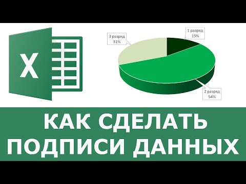 Видео: Где метки в Excel?