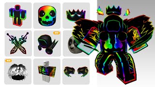 OMG! BEST FREE ITEMS \& FREE RAINBOW DOMINUS ROBLOX 2024