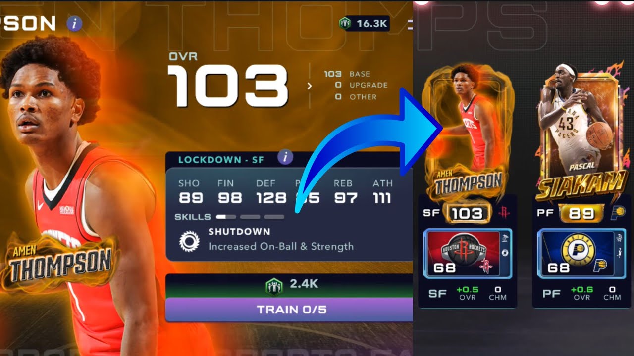 Как тренировать игроков с высоким рейтингом в NBA Live Mobile, 10 сезон.