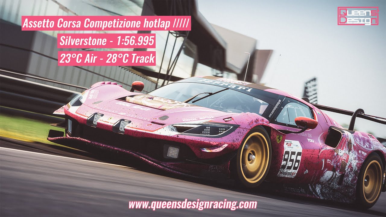 ACC hotlap - Ferrari 296 GT3 @ Silverstone - 
