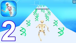 DNA Run 3D - Gameplay Walkthrough Part 2 - All Levels 8-14 (Android, iOS) screenshot 1