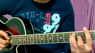 Video thumbnail of "Gitar - Zor Aşk (İzleyin ve çalmayı öğrenin)"