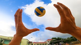 Experiment volleyball and gopro- Men's Volleyball- Chơi bóng chuyền