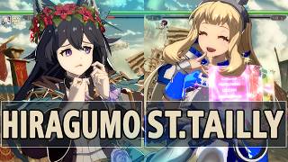 GBVSR:🔥hiragumo (Nier) Vs St.Tailly (Cagliostro)🔥| High Level Gameplay.