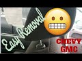 How to REMOVE HEADREST on CHEVY - GMC - CADILLAC - BUICK - OLDSMOBILE