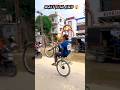 Wait for end 😱😈😡 cycle stunt rider #trending #stunt #automobile #youtubeshorts #viral