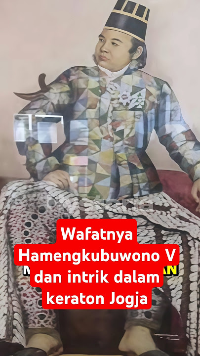 The death of Sultan Hamengkubuwono V, and the intrigue that followed. #indonesianhistory #jogjakarta