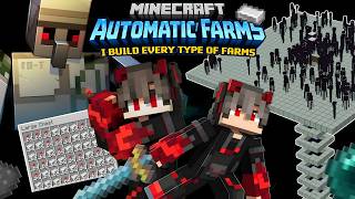 🔴 I Build Every Automatic Farm in Minecraft Live | IPad Pro M4