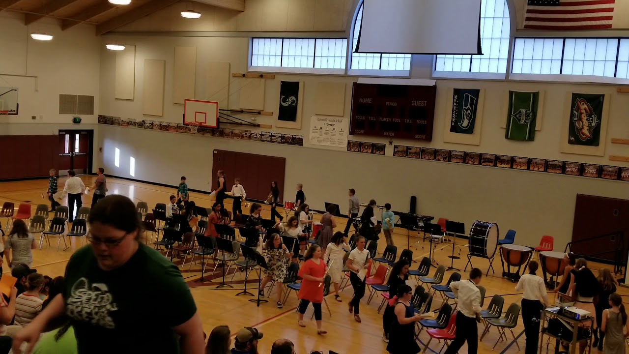 Eatonville Middle School 2018 Final Concert Part 1 YouTube