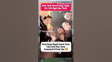 EL RUMI PASANG TANGAN JAGA CIPA DARI THORIQ 🫣 #syifahadju #elrumi #thoriqhalilintar #aaliyah #shorts