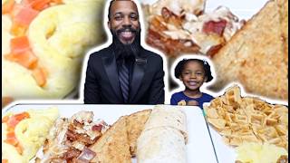 LOADED BREAKFAST | OMELETTE POTATOES CHICKEN BURRITO | MUKBANG 먹방 EATING SHOW FOOD REVIEW LOADED BREAKFAST | OMELETTE POTATOES CHICKEN BURRITO | MUKBANG 먹방 EATING SHOW FOOD REVIEW