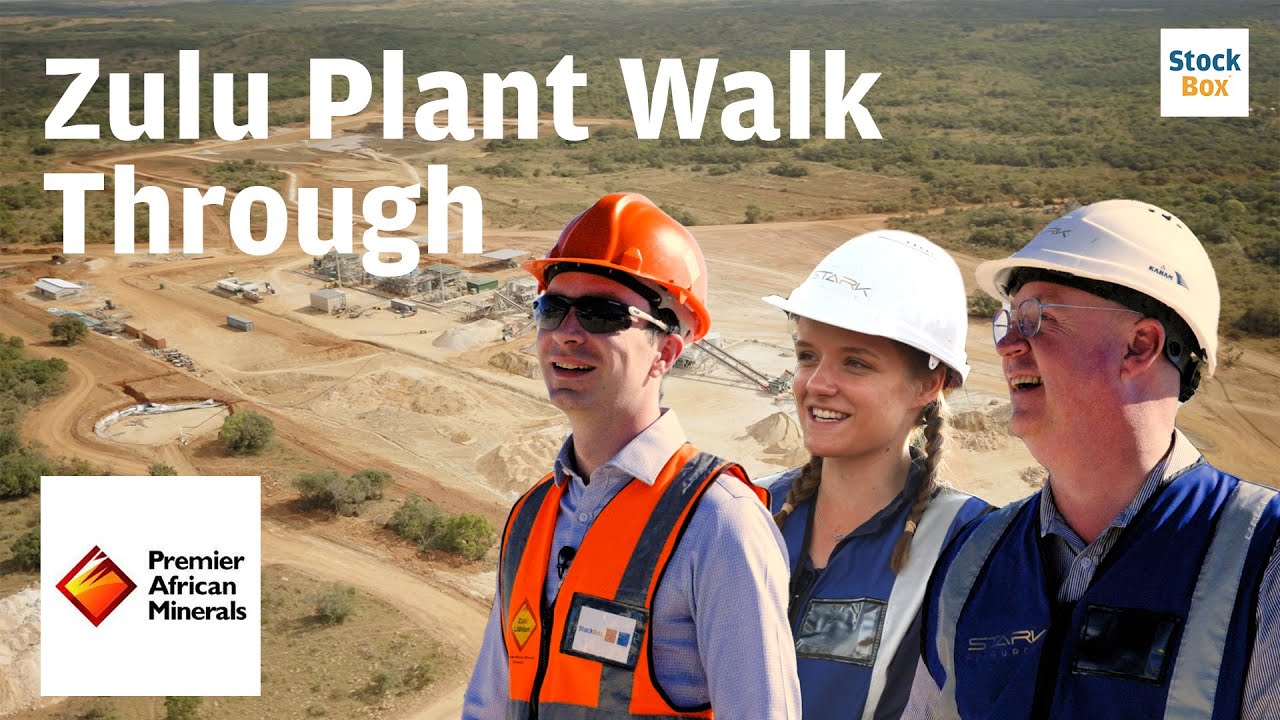 Premier African Minerals Zulu Lithium Plant Walk Through #PREM - YouTube