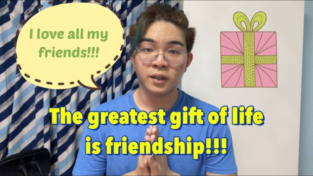 Happy International Friendship Day 2021 | Thank you for being my friend!