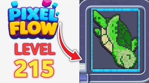 Pixel Flow Level 215 Walkthrough