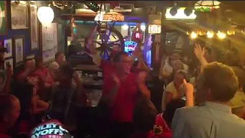Patrons of Butch McGuire's Serenade Jim Corneilson.