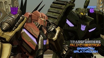 Transformers: Fall of Cybertron Gameplay Walkthrough Chapter 6 -"Death From Above"