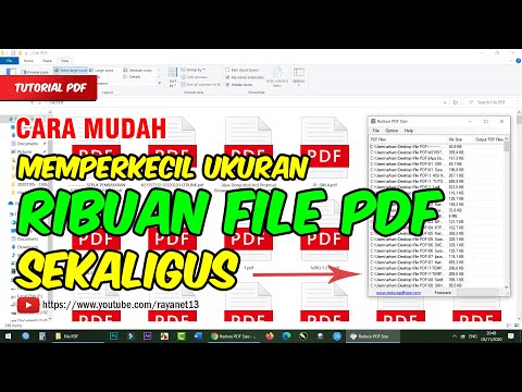 Video: Bagaimana cara mengompres beberapa file PDF menjadi satu?