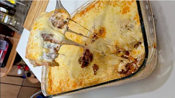 O que fazer se a lasanha ficou seca?