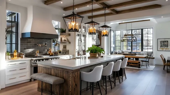 Modern Rustic Luxury: The Most Beautiful Farmhouse Kitchen Trends for 2025