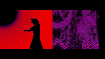 Bad Apple but its a hypnotic spectrogram (read desc)