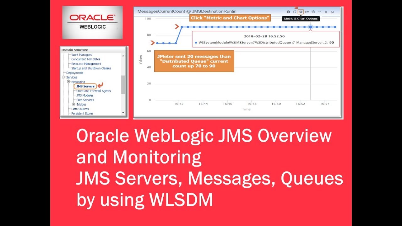 Oracle Weblogic Jms Overview And Monitoring Jms Servers, Messages, Queues By Using Wlsdm