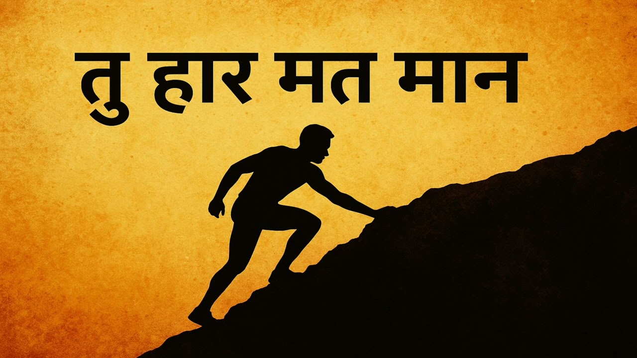 Tu Haar Mat Man | Motivational Song 