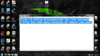 How To Disable Internet Connection Using Batch File