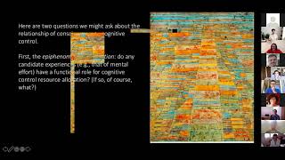 Mental effort, cognitive control, and consciousness – Joshua Shepherd (Striving & Doing, April 2021)