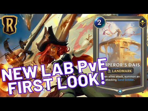 SALTWATER SCOURGE FIRST LOOK! Miss Fortune New Lab of Legends Run! | Legends of Runeterra New PvE