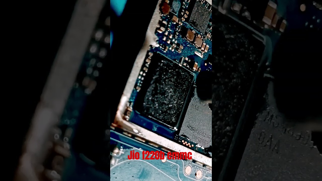 How to replace jio f220b emmc Remove 