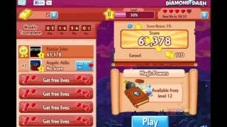 Diamond Dash Video Gameplay  Android Game screenshot 3
