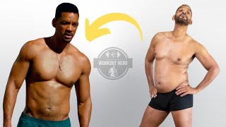 Will Smith body : Time to back in shape - Workout and body transformation