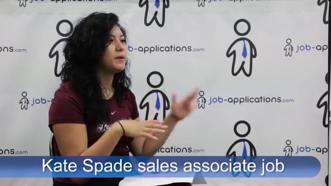 Kate Spade Interview - Sales Associate - YouTube