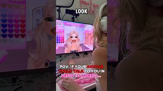 If Your “AVATAR” Could TALK To You in DRESS TO IMPRESS on ROBLOX… 💃💔