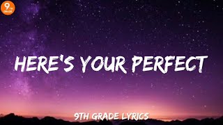 Jamie Miller -Here's Your Perfect (Lyrics), Imagine Dragons - Demons (Lyrics).. mix